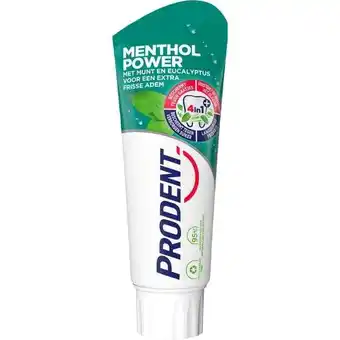 Etos Prodent Tandpasta Menthol Power 75 ML aanbieding