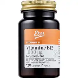 Etos Etos Vitamine B12 Tabletten 120 stuks aanbieding