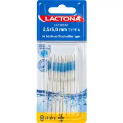 Etos Lactona Easydent 2.5/5.0 mm Type A 8 stuks aanbieding