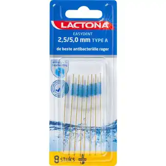 Etos Lactona Easydent 2.5/5.0 mm Type A 8 stuks aanbieding