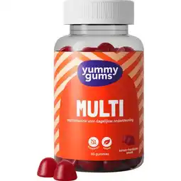 Etos Yummygums Multi Suikervrij 60 stuks aanbieding