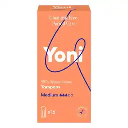 Etos Yoni 100% Biologische Tampons Medium aanbieding