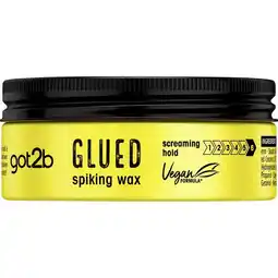 Etos Schwarzkopf Got2b Glued Spiking Wax 75 ML aanbieding