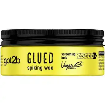 Etos Schwarzkopf Got2b Glued Spiking Wax 75 ML aanbieding