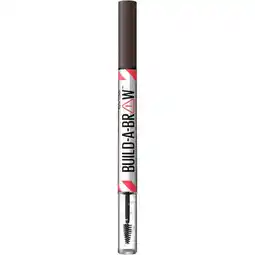Etos Maybelline New York BUILD A BROW Wenkbrauwpen/fixeergel 260 Deep Brown aanbieding