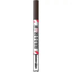 Etos Maybelline New York BUILD A BROW Wenkbrauwpen/fixeergel 260 Deep Brown aanbieding