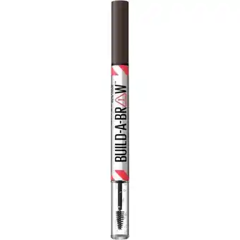 Etos Maybelline New York BUILD A BROW Wenkbrauwpen/fixeergel 260 Deep Brown aanbieding