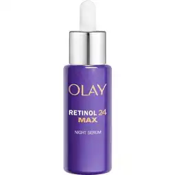 Etos Olay Retinol24 MAX Hydraterend Nachtserum 40 ML aanbieding
