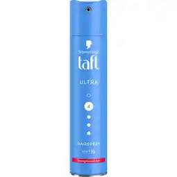 Etos Taft Styling Ultra Strong Haarpray 250 ML aanbieding