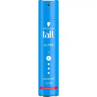 Etos Taft Styling Ultra Strong Haarpray 250 ML aanbieding