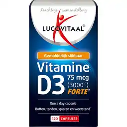 Etos Lucovitaal Vitamine D3 75mcg 120 stuks aanbieding