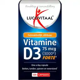 Etos Lucovitaal Vitamine D3 75mcg 120 stuks aanbieding