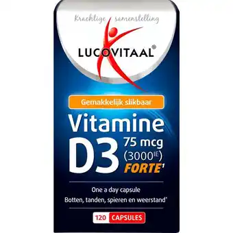 Etos Lucovitaal Vitamine D3 75mcg 120 stuks aanbieding
