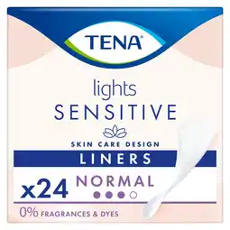 Etos TENA Lights Sensitive Normal Inlegkruisjes 24 stuks aanbieding