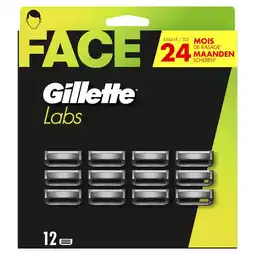 Etos GilletteLabs Navulmesjes 12 Stuks aanbieding