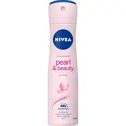 Etos NIVEA Pearl & Beauty Deodorant Spray 150 ML aanbieding