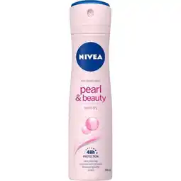Etos NIVEA Pearl & Beauty Deodorant Spray 150 ML aanbieding