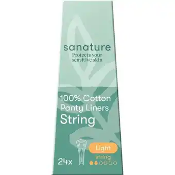 Etos Sanature 100% Katoenen Inlegkruisjes String 24 stuks aanbieding