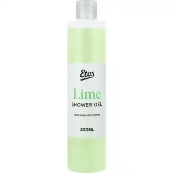 Etos Etos Lime Showergel 300 ML aanbieding