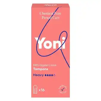 Etos Yoni 100% Biologische Tampons Heavy aanbieding