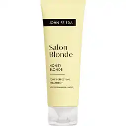 Etos John Frieda Salon Blonde Tone Perfecting Treatment Honey Blonde 120 ML aanbieding