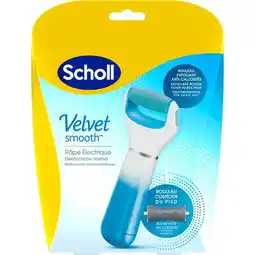 Etos Scholl Velvet Smooth Elekrische Voetvijl Blauw aanbieding