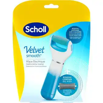Etos Scholl Velvet Smooth Elekrische Voetvijl Blauw aanbieding