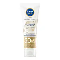 Etos NIVEA SUN UV Face Luminous630 Anti-Spot Fluïde Zonnebrand SPF 50+ 40ML aanbieding