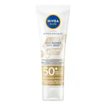 Etos NIVEA SUN UV Face Luminous630 Anti-Spot Fluïde Zonnebrand SPF 50+ 40ML aanbieding