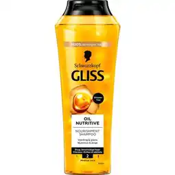 Etos Gliss Oil Nutritive Shampoo 250 ML aanbieding