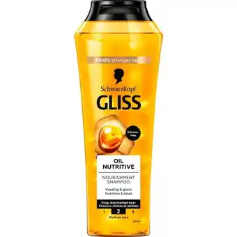 Etos Gliss Oil Nutritive Shampoo 250 ML aanbieding