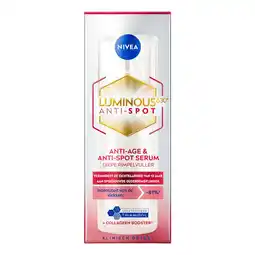 Etos NIVEA Cellular Luminous630 Anti-Age & Anti-Spot Serum 30 ML aanbieding