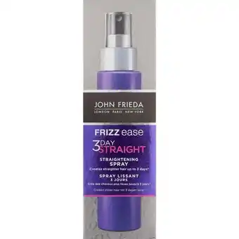 Etos John Frieda Frizz Ease 3 Days Straight Straightening Spray aanbieding