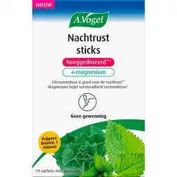 Etos A. Vogel Nachtrust sticks 14x2 g aanbieding
