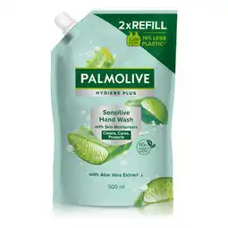 Etos Palmolive Hygiene + Sensitive Handzeep Navul 500ML aanbieding