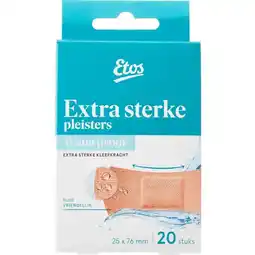 Etos Etos Extra Sterke Pleister Waterproof 20 Pleisters aanbieding