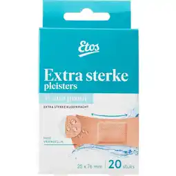 Etos Etos Extra Sterke Pleister Waterproof 20 Pleisters aanbieding