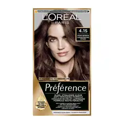 Etos L'Oréal Paris Préférence Permanente Haarverf 4.15 Caracas aanbieding