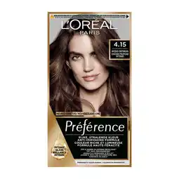 Etos L'Oréal Paris Préférence Permanente Haarverf 4.15 Caracas aanbieding