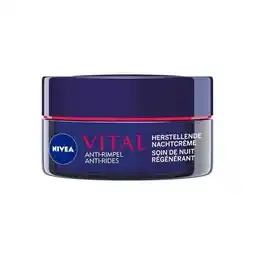 Etos NIVEA Vital Herstellende Nachtcrème Oudere Huid 50 ML aanbieding