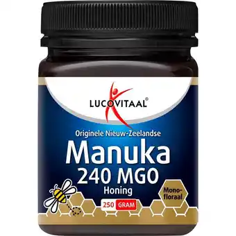 Etos Lucovitaal Manuka Honing250 GR aanbieding