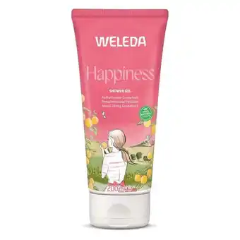 Etos Weleda Happiness Grapefruit Douchegel 200 ml aanbieding