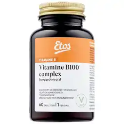 Etos Etos Vitamine B100 Tabletten 60 stuks aanbieding