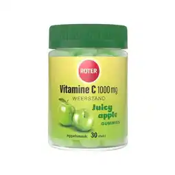 Etos Roter 1000mg Vitamine C Gummy Juicy Apple 30 stuks aanbieding
