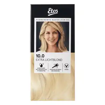 Etos Etos Permanente Haarkleuring 10.0 extra lichtblond aanbieding