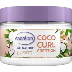 Etos Andrélon Pro Nature Coco Curl Creation Masker 300 ML aanbieding