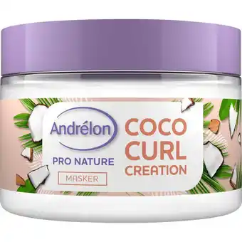 Etos Andrélon Pro Nature Coco Curl Creation Masker 300 ML aanbieding