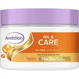 Etos Andrélon Oil & Care Crème Masker Jar 300 ML aanbieding