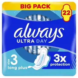 Etos ALWAYS ULTRA PADS WINGS L+ 22 - BP aanbieding