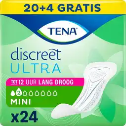 Etos Tena Discreet Ultra Mini 20+4 aanbieding